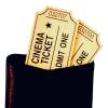 Two cinema ticket stubs